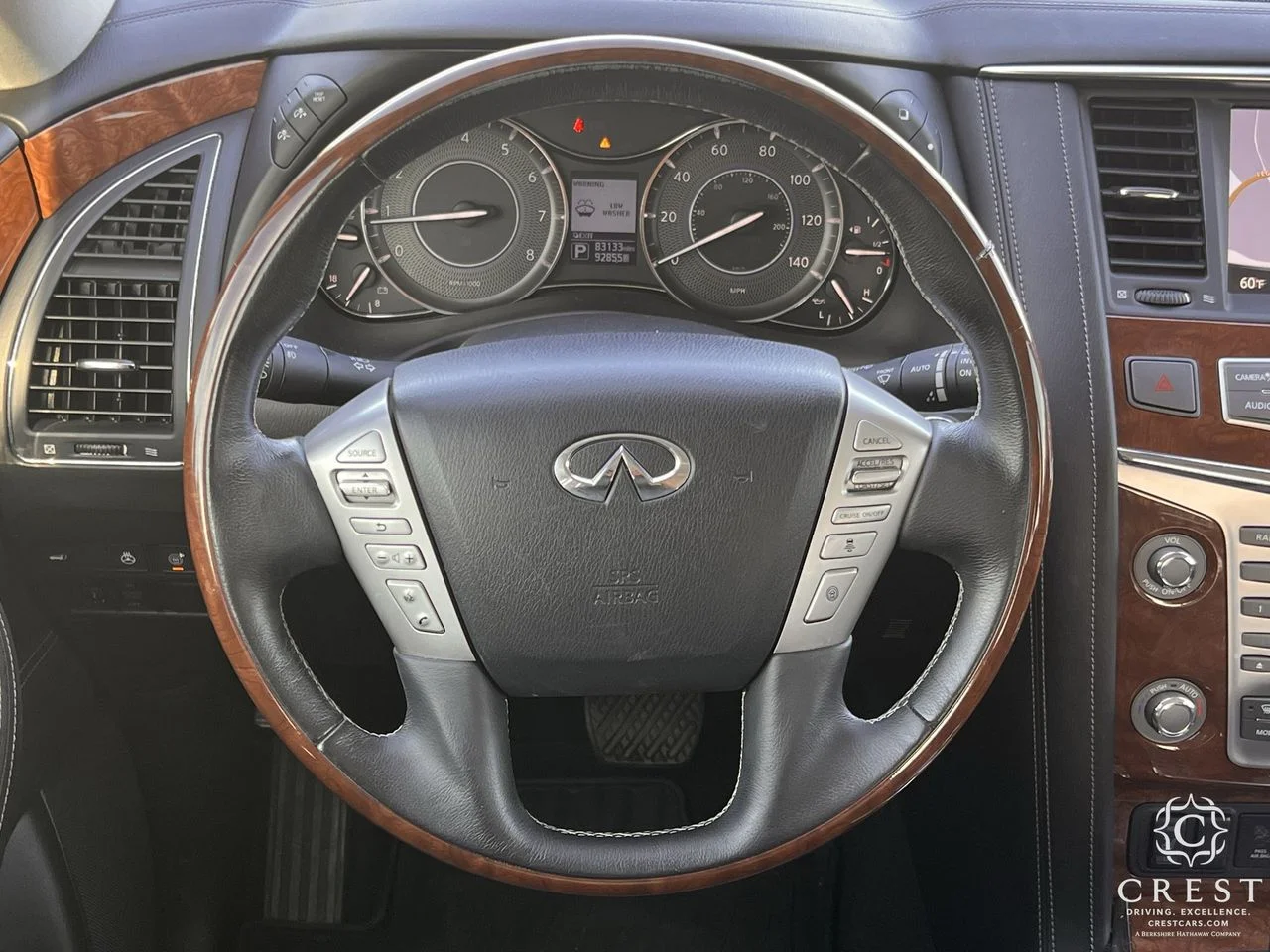 Used 2019 Hermosa Blue INFINITI LUXE image 12