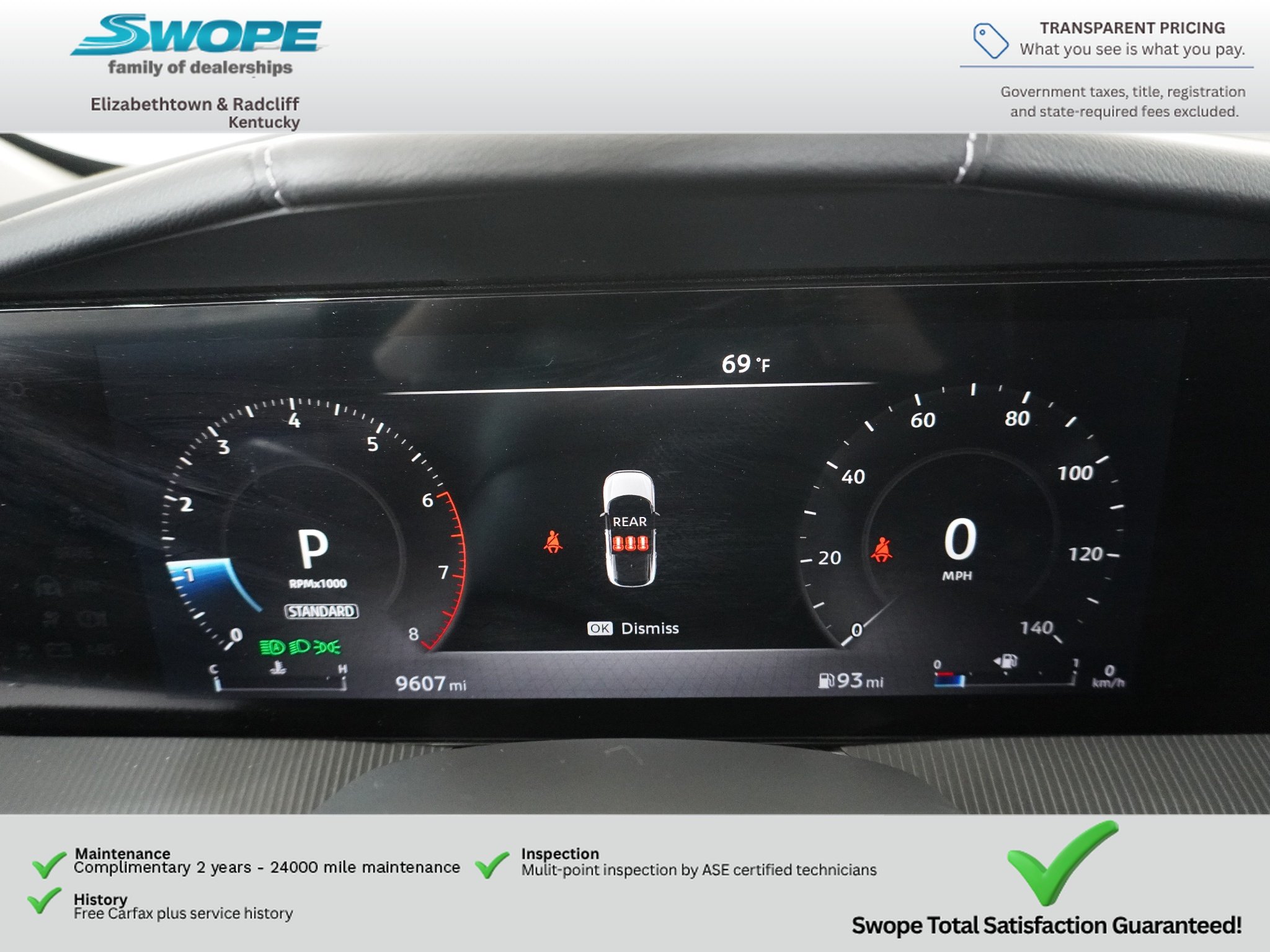 Used 2025 Everest White Pearl Tricoat Nissan SV image 18