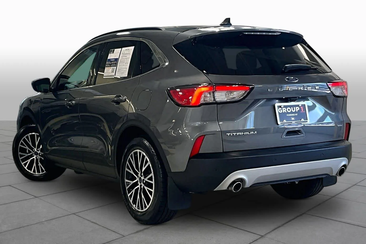 Used 2022 Carbonized Gray Metallic Ford Titanium Plug-In Hybrid image 12