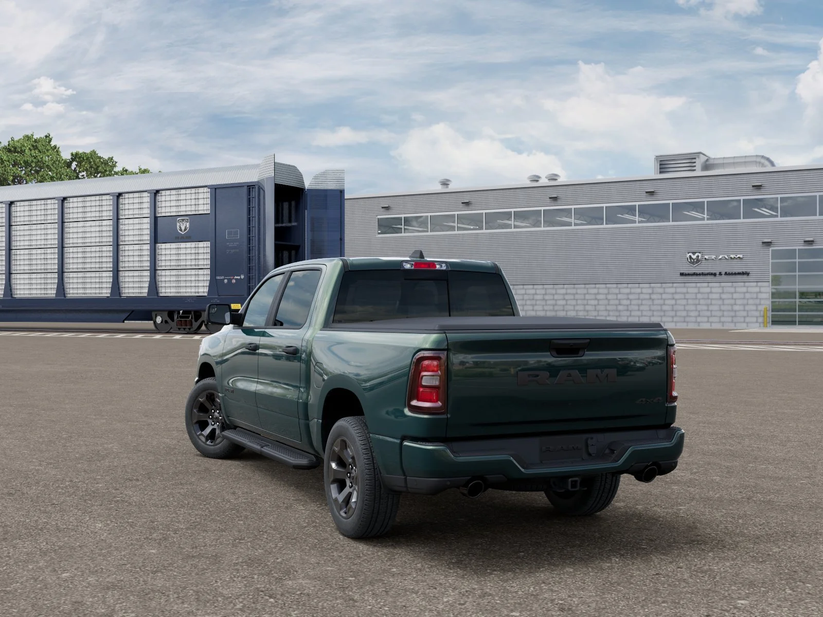 New 2026 Serrano-Green Metallic Exterior Paint RAM Express image 29