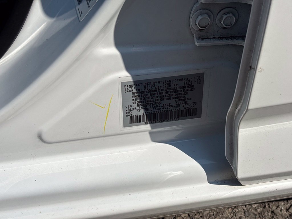 Used 2023 White Nissan SV image 11