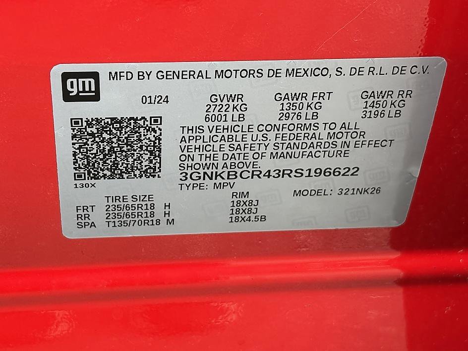 Used 2024 Red Hot Chevrolet 2LT image 26