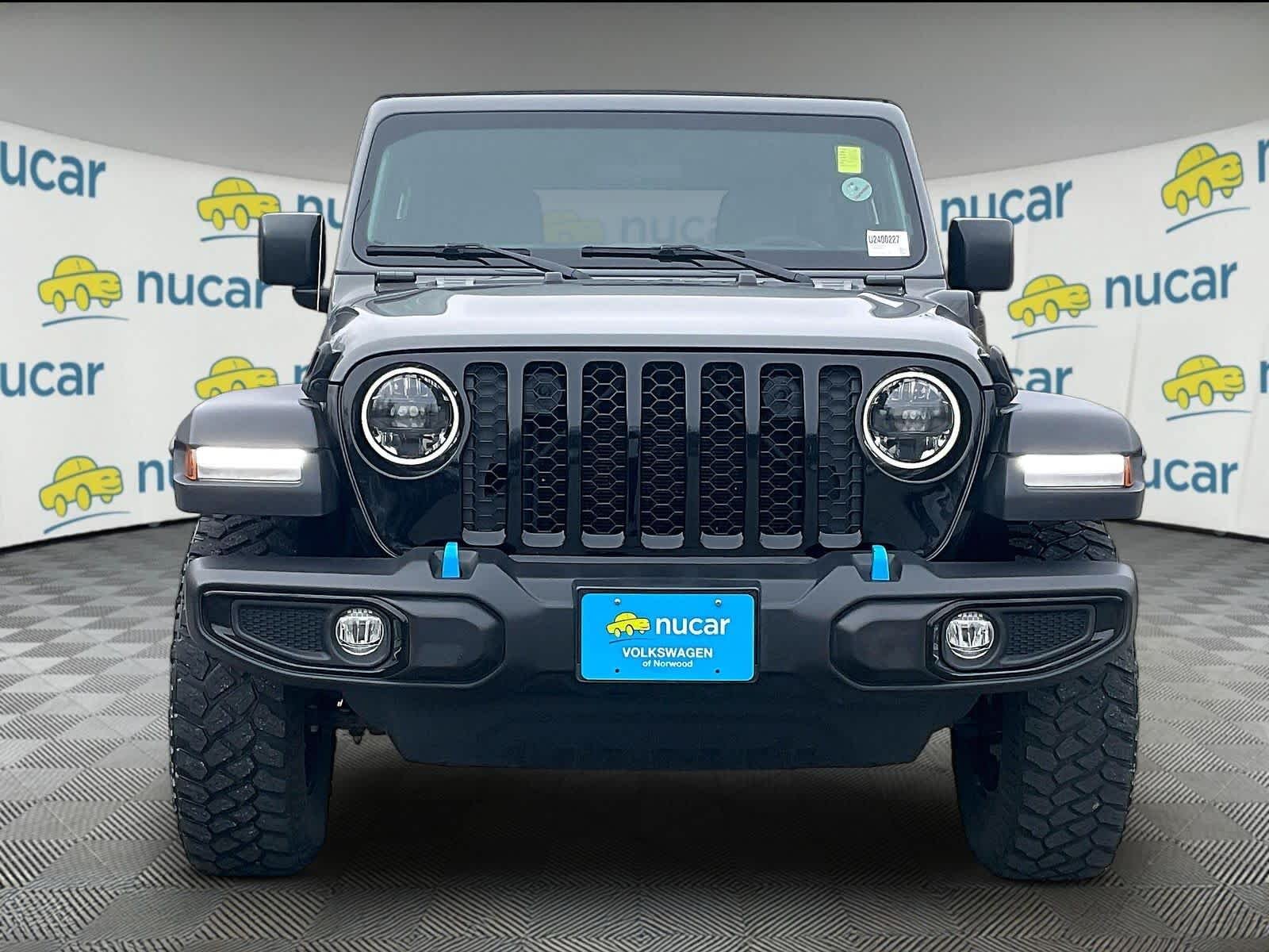 Used 2023 Jeep Wrangler 4xe Willys 4XE with VIN 1C4JJXN67PW672488 for sale in Saint Albans City, VT