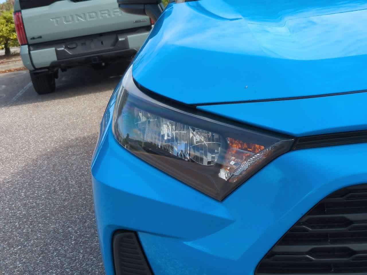 Used 2021 Blue Flame Toyota LE image 10