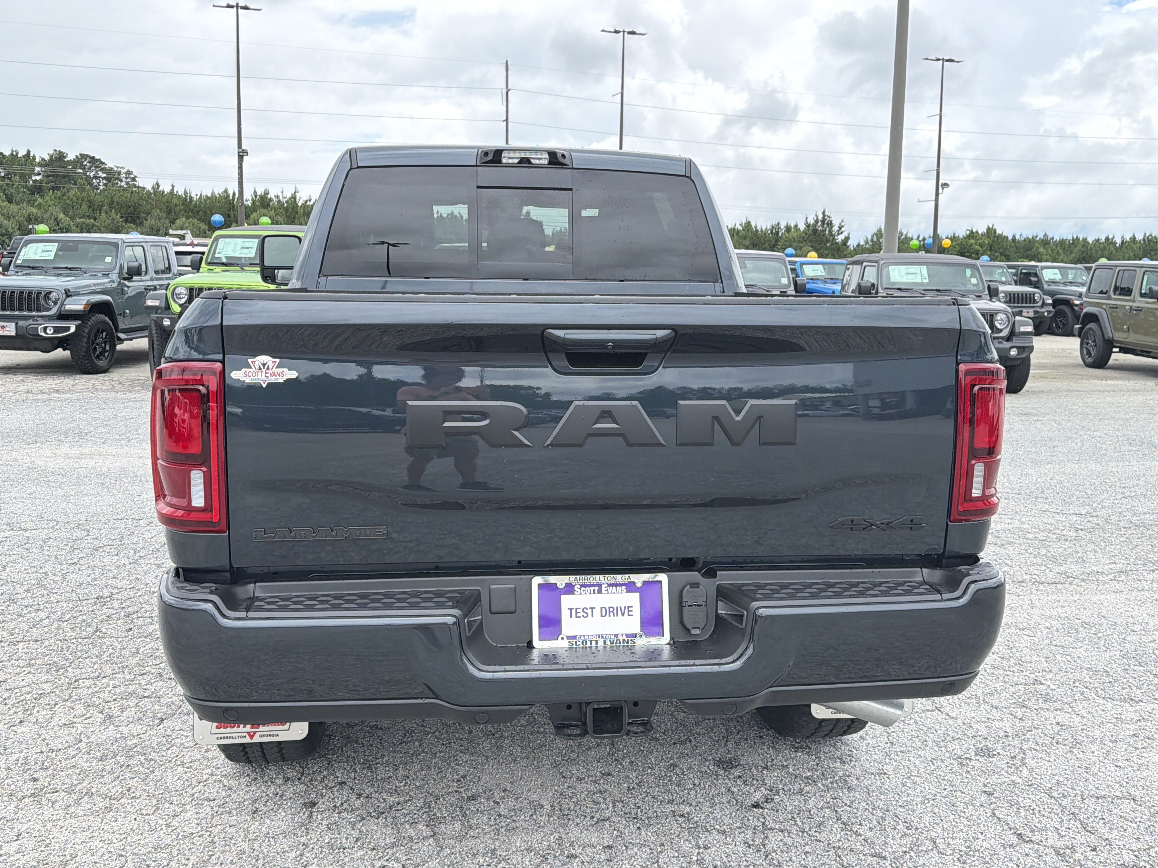 New 2026 Forged Blue Metallic Exterior Paint RAM Laramie image 7