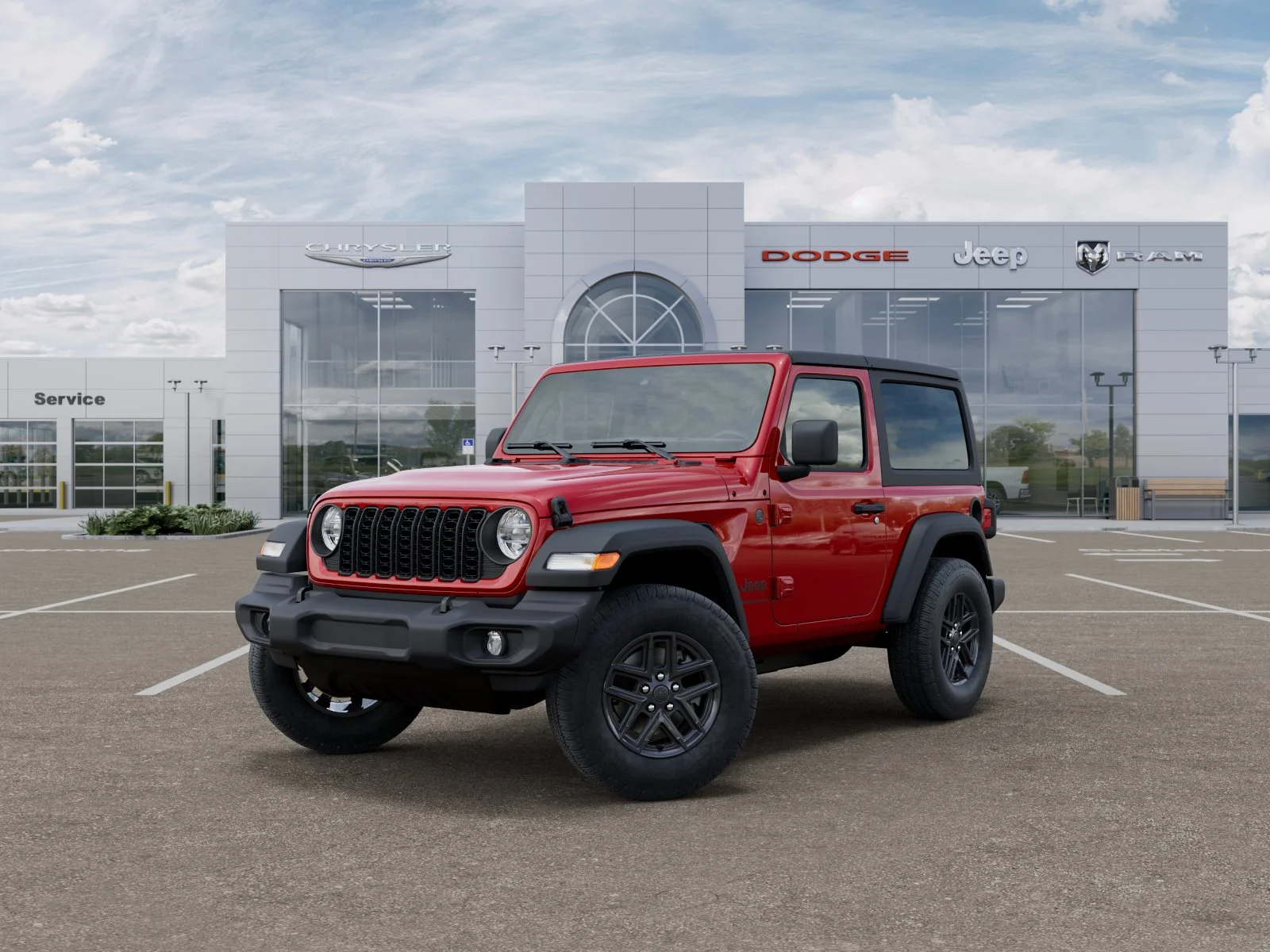 New 2026 Firecracker Red Clearcoat Jeep Sport S image 27