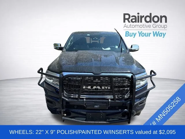 Used 2021 Patriot Blue Pearlcoat Ram Limited image 3