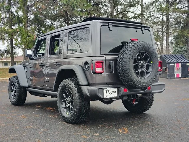 New 2026 Granite Crystal Metallic Clear-Coat Exterior Paint Jeep Willys image 4