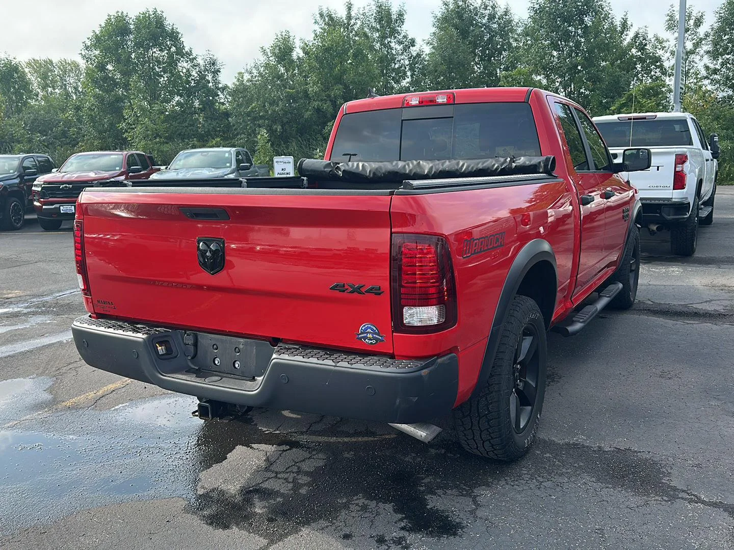 Used 2020 Flame Red Clearcoat Ram Warlock image 2