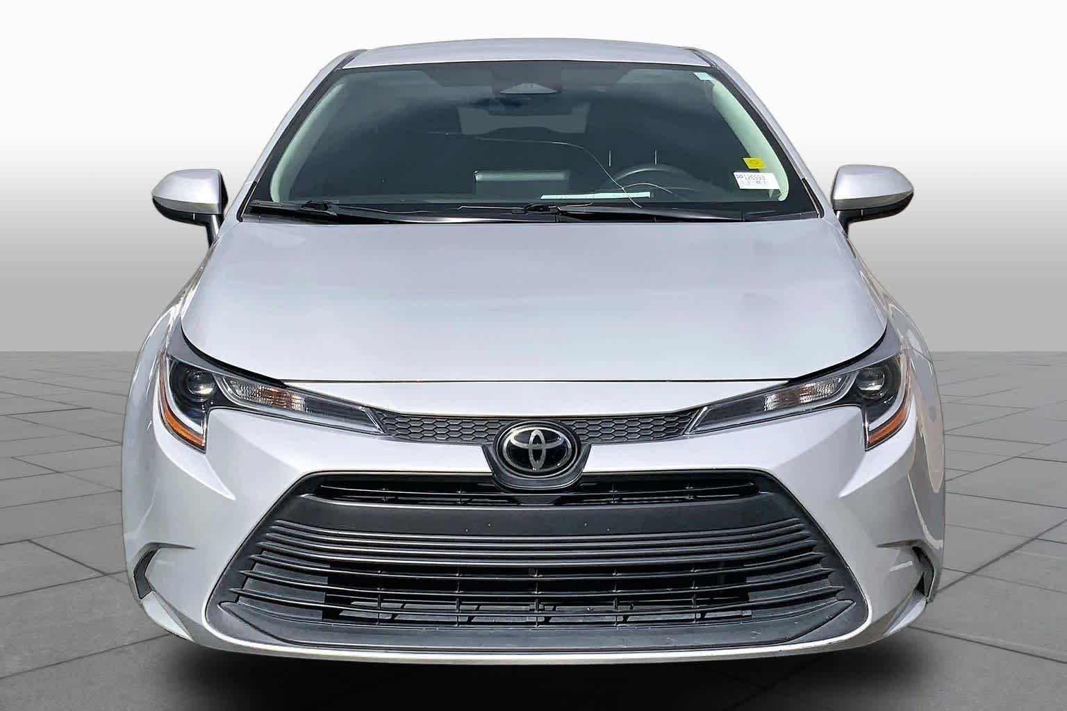 Used 2024 Classic Silver Metallic Toyota LE image 4
