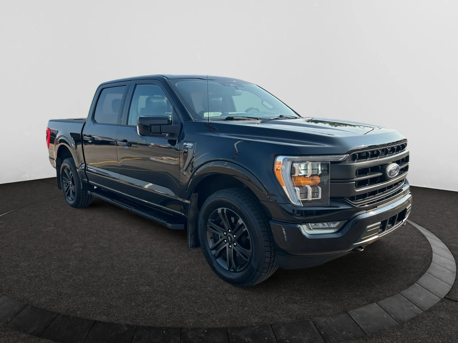 Used 2021 BLACK Ford LARIAT SuperCrew image 7