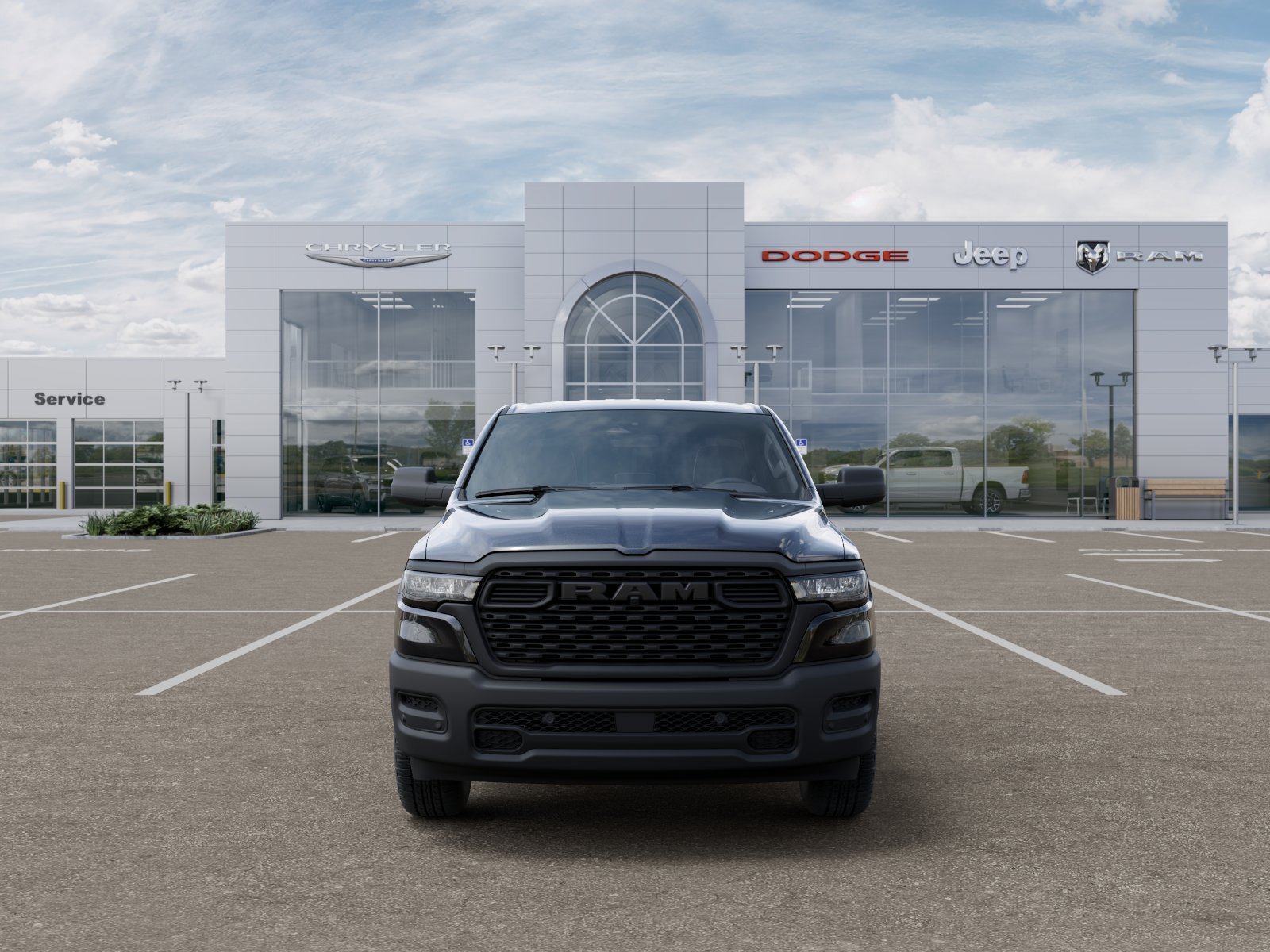 New 2026 Diamond Black Crystal Pearlcoat RAM Tradesman image 31