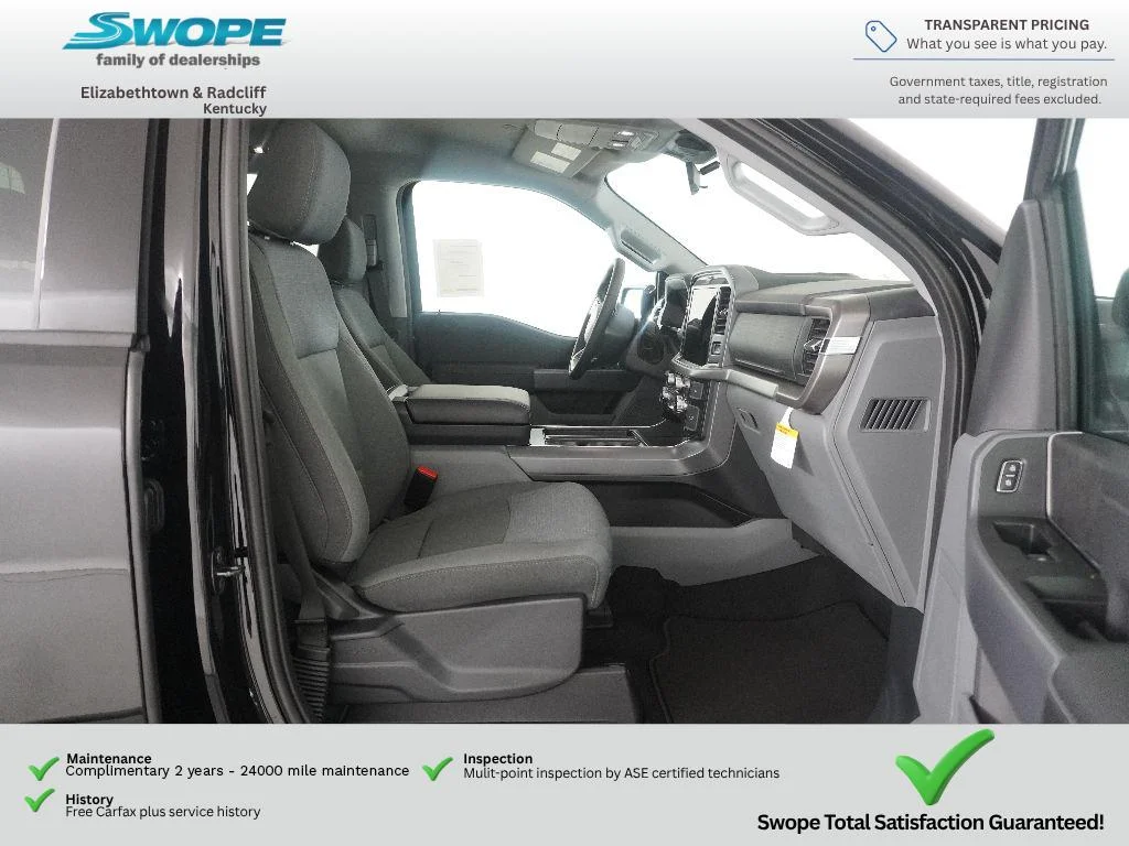 New 2026 Agate Black Metallic Ford XLT image 15
