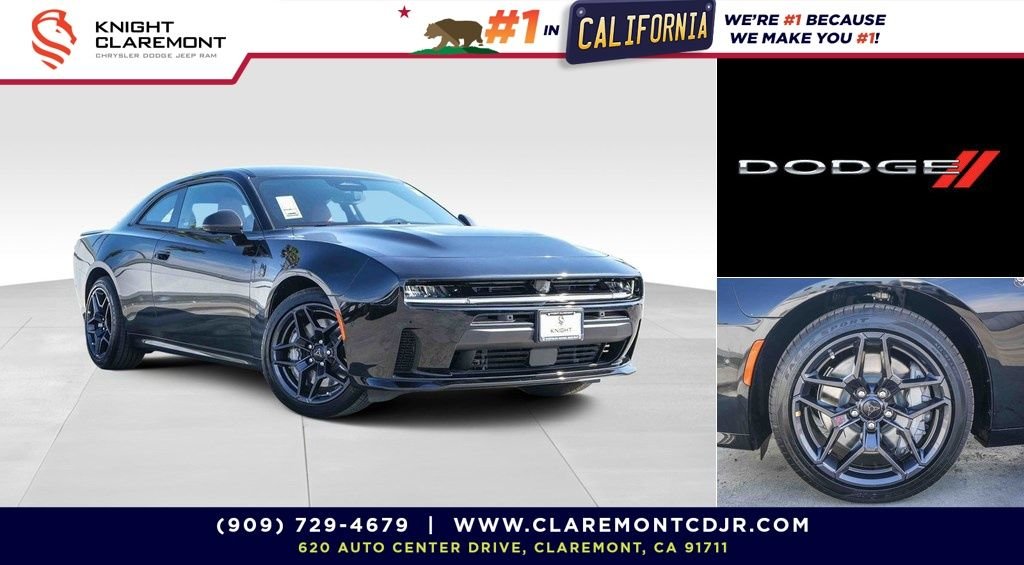 New 2026 Diamond Black Crystal Pearlcoat Dodge Scat Pack Plus image 1