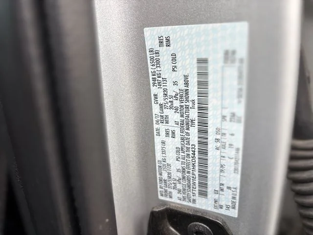 Used 2017 Ingot Silver Ford XLT image 15