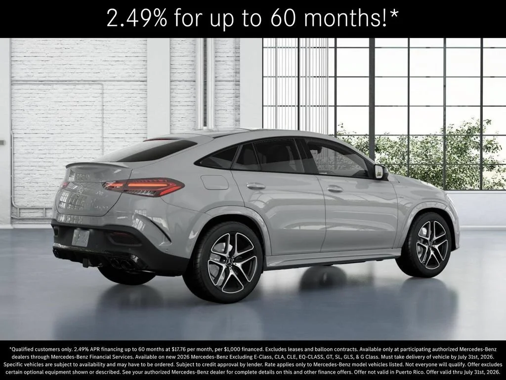 New 2026 MANUFAKTUR Alpine Grey Mercedes-Benz AMG® GLE 53 4MATIC+ Coupe image 62