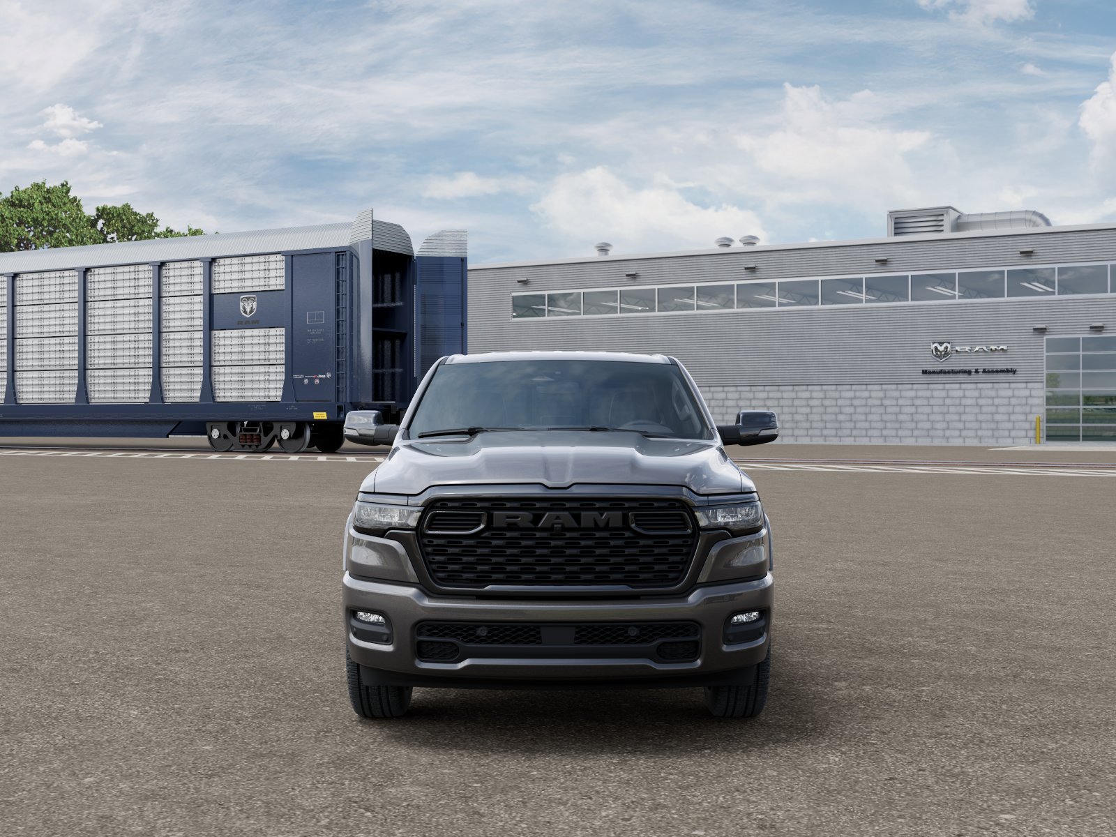New 2026 Granite Crystal Metallic Clearcoat RAM Big Horn image 32