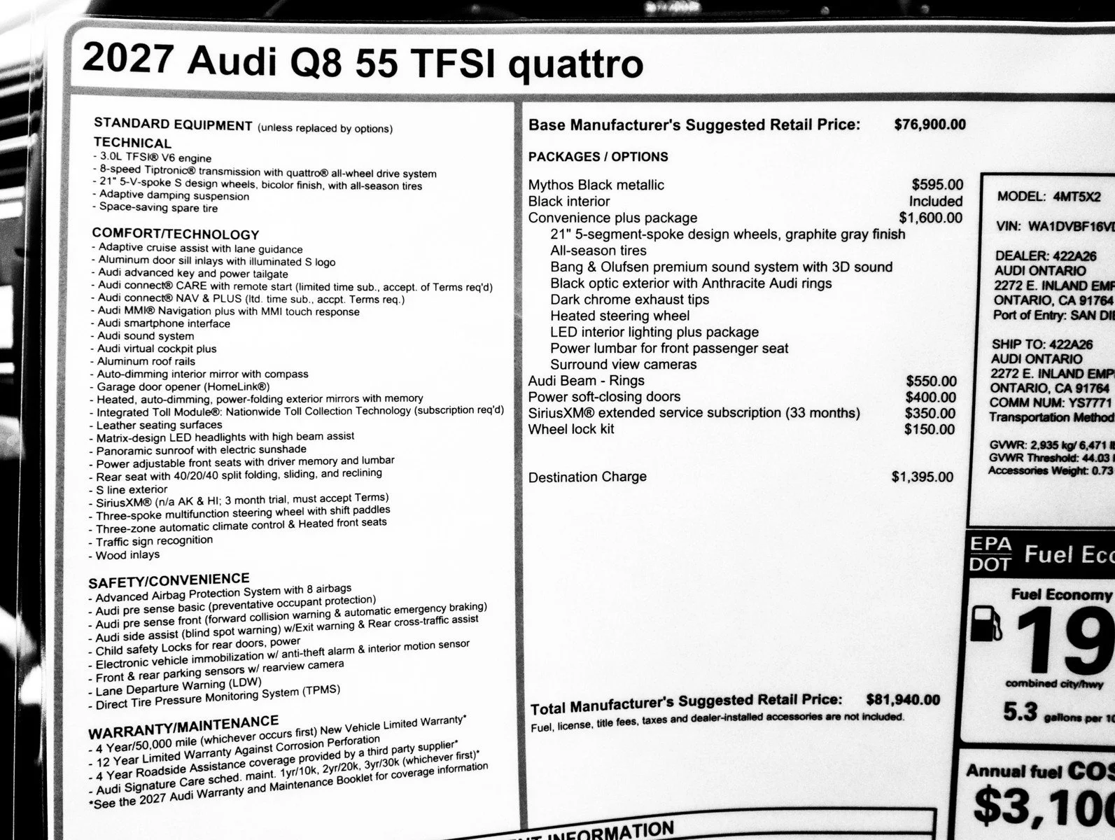 2027 Audi Q8 Premium - Photo 29