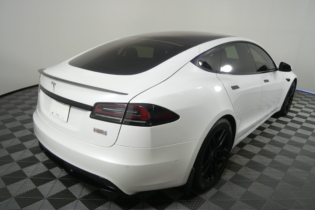 Used 2023 Pearl White Multi-Coat Tesla Base image 5