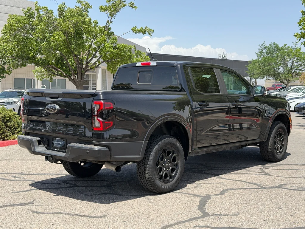 Used 2025 Shadow Black Ford LARIAT image 3