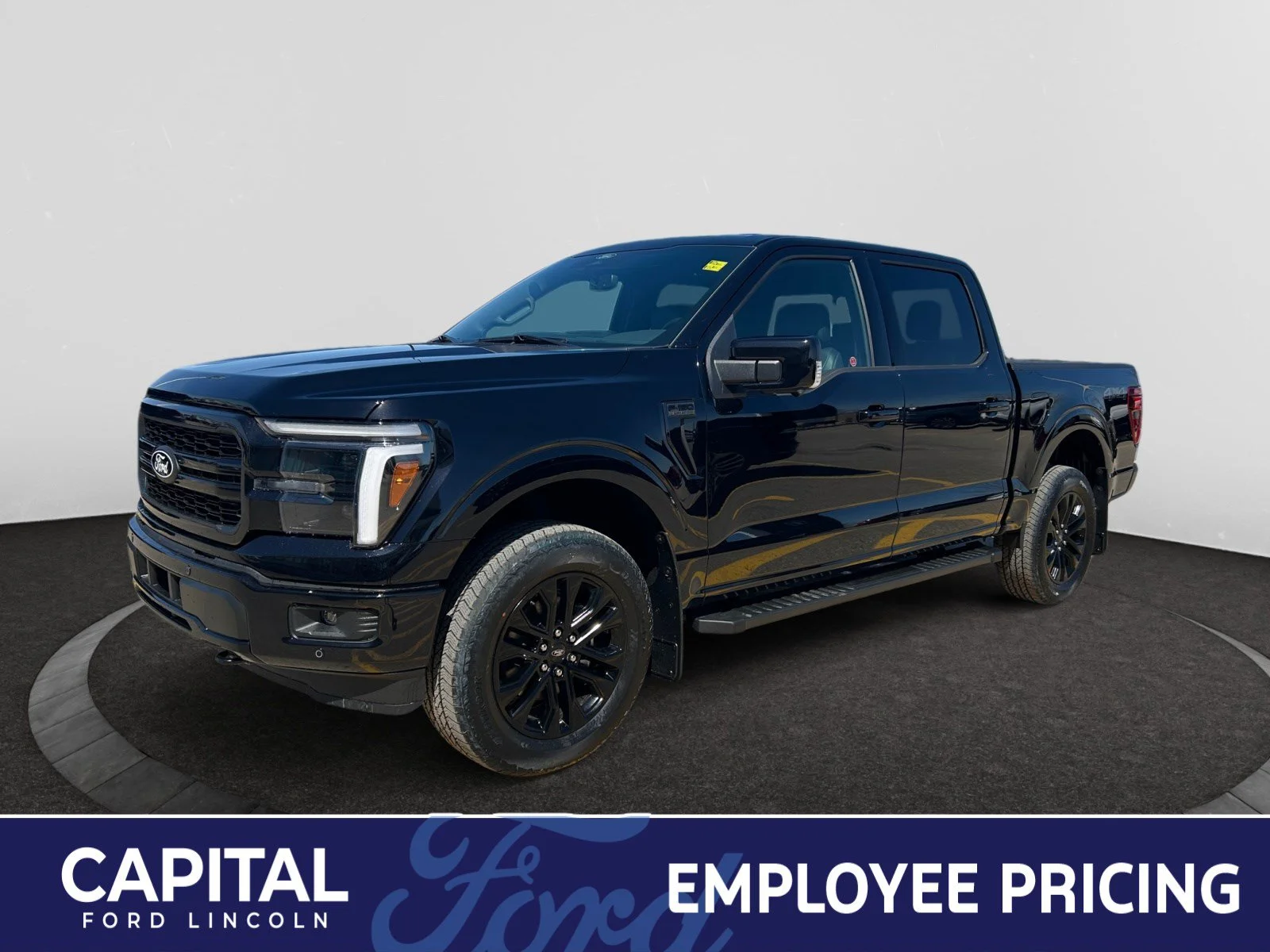 New 2026 Agate Black Metallic Ford Lariat image 1