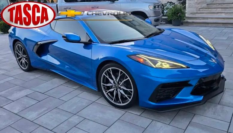 Used 2025 Blue Chevrolet Stingray image 1
