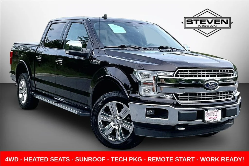 Used 2020 Red Ford Lariat image 1