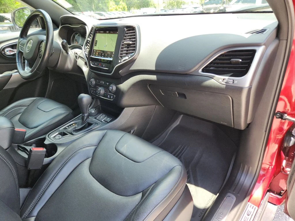 Certified Used 2021 Velvet Jeep Limited image 12