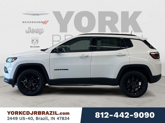 New 2026 Bright White Clear-Coat Exterior Paint Jeep Latitude image 2