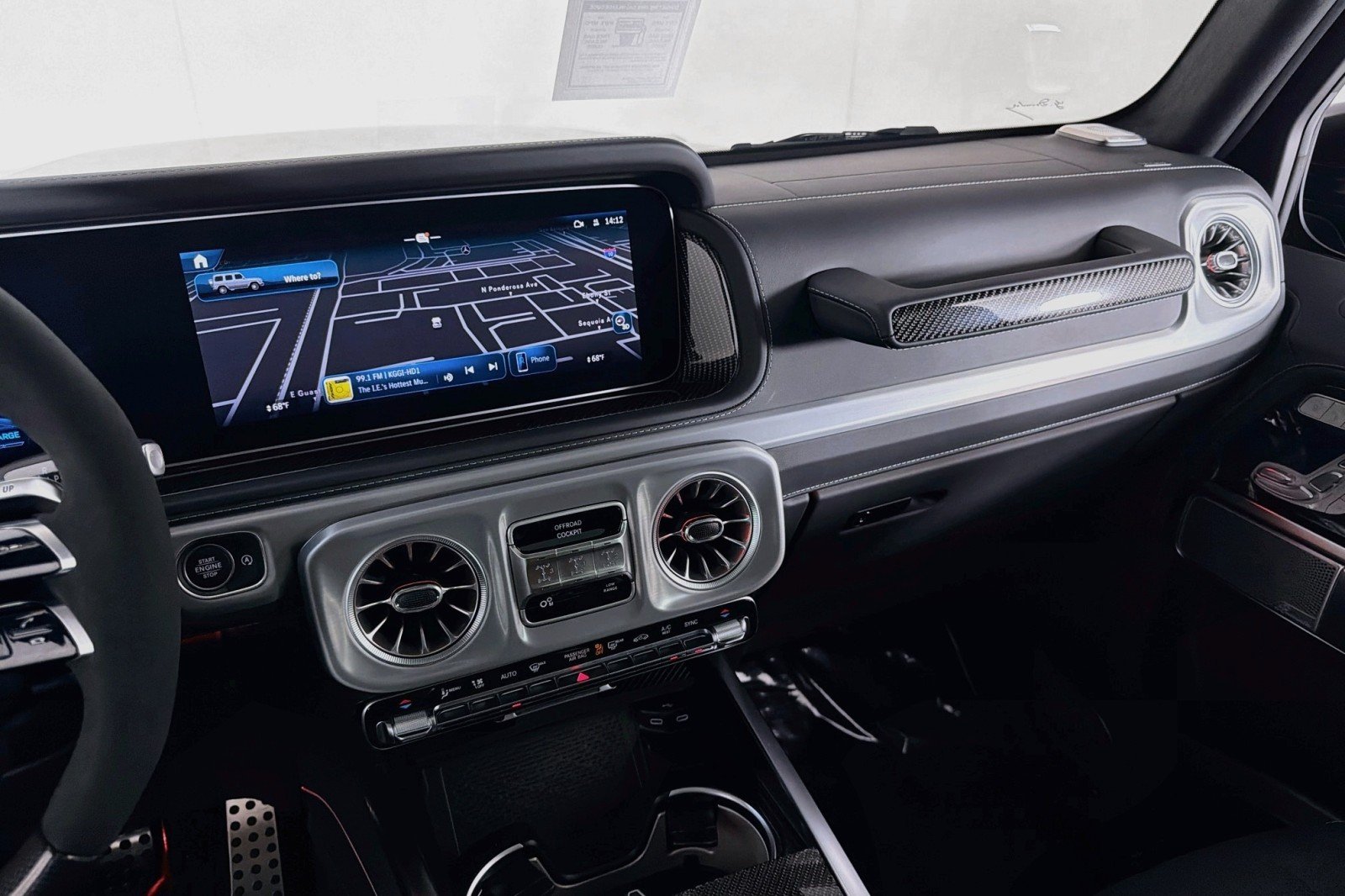 New 2027 MANUFAKTUR Night Black magno Mercedes-Benz AMG® G 63 SUV image 19