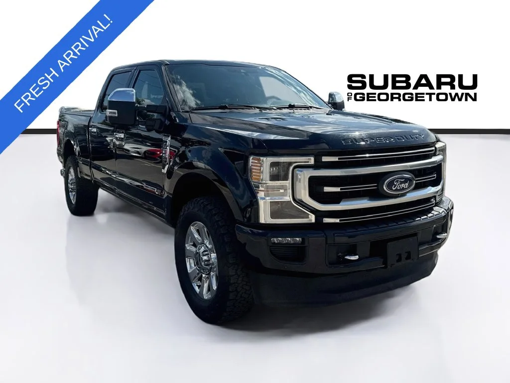 Used 2021 Black Ford Platinum image 1