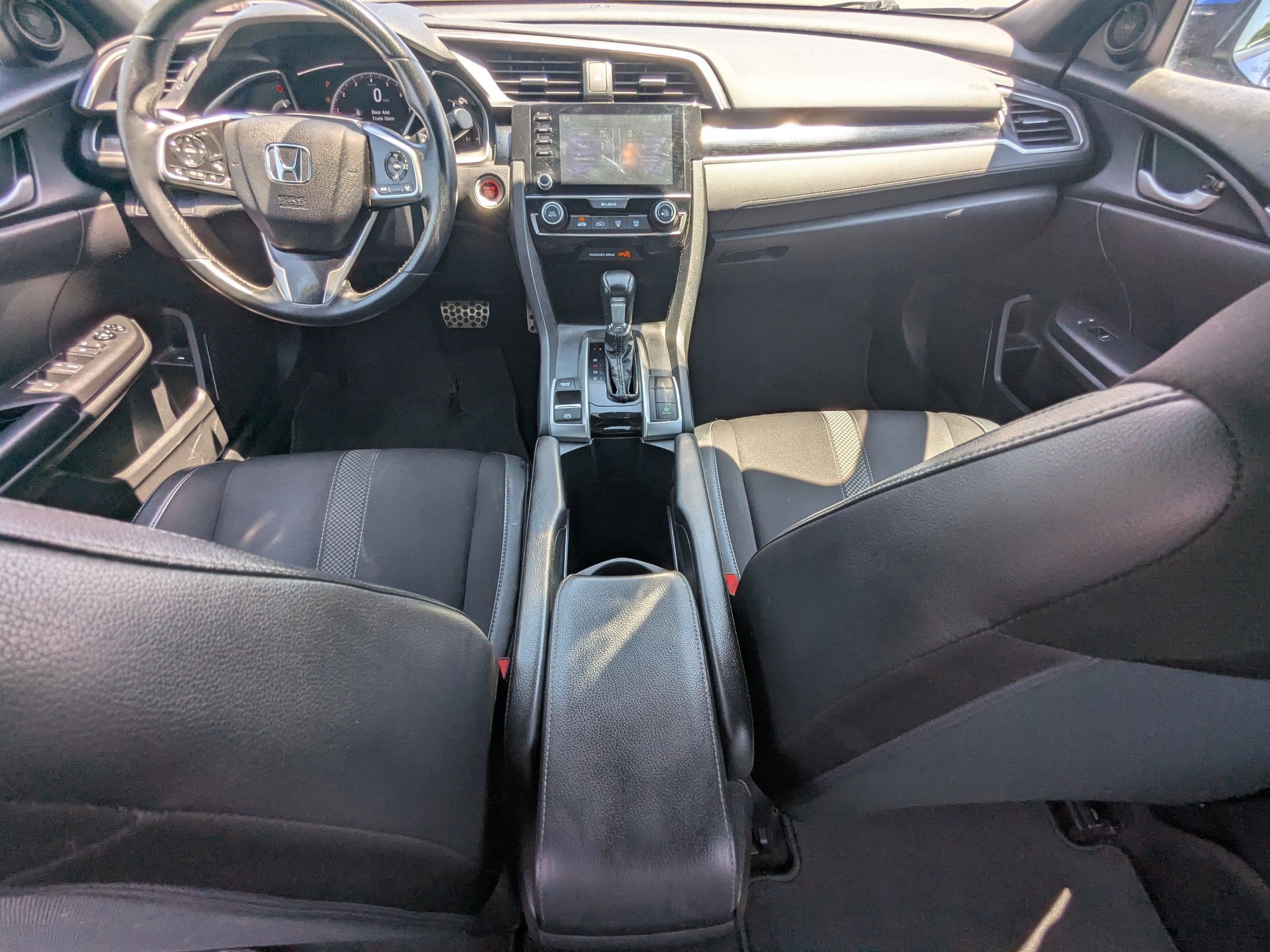 Used 2021 Aegean Blue Metallic Honda Sport image 25
