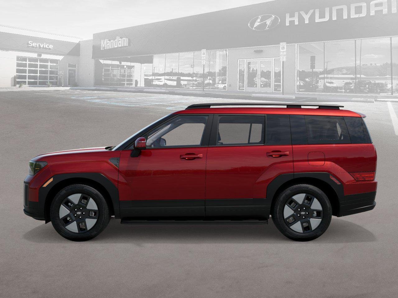 New 2026 Red Hyundai SEL image 3