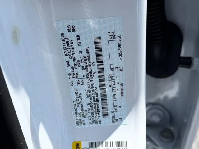 Used 2024 Oxford White Ford Badlands image 50
