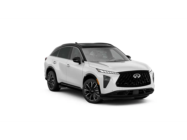 New 2027 Radiant White/Black Obsidian INFINITI Autograph AWD image 3