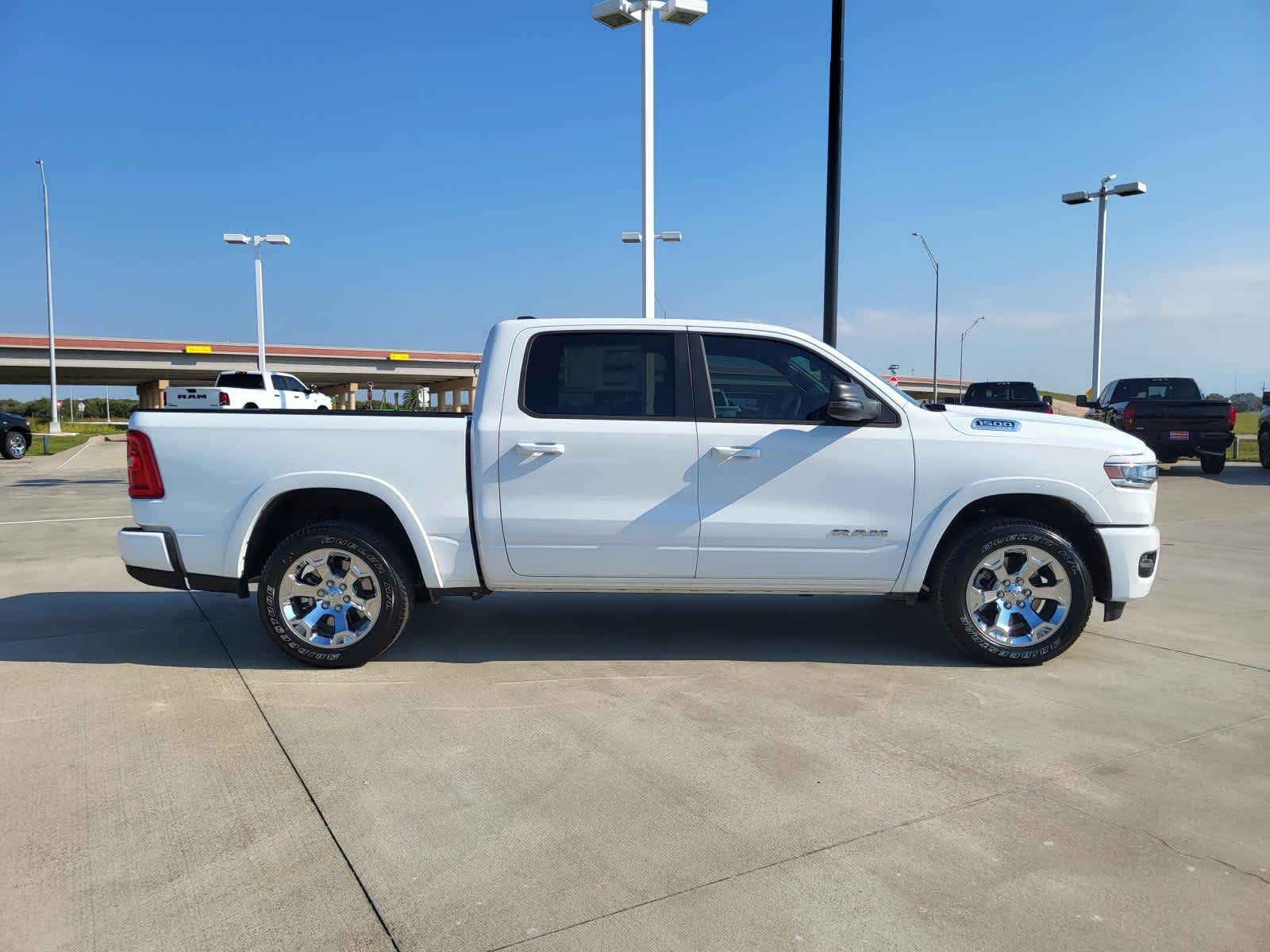 New 2026 Bright White Clear-Coat Exterior Paint RAM Lone Star image 6