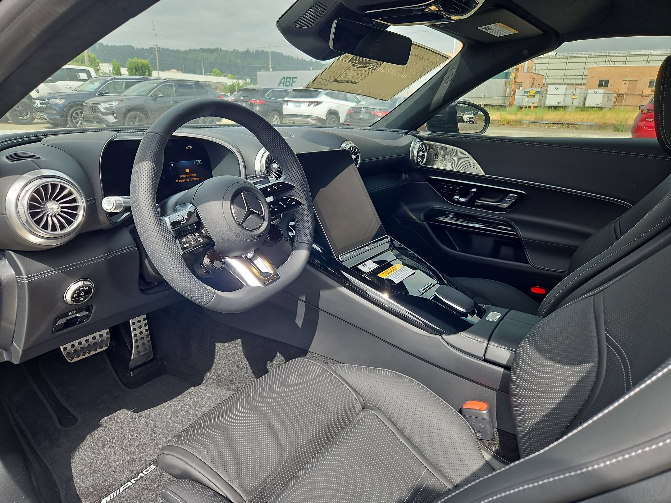 New 2025 MANUFAKTUR Alpine Grey Mercedes-Benz AMG® SL 55 Roadster image 48