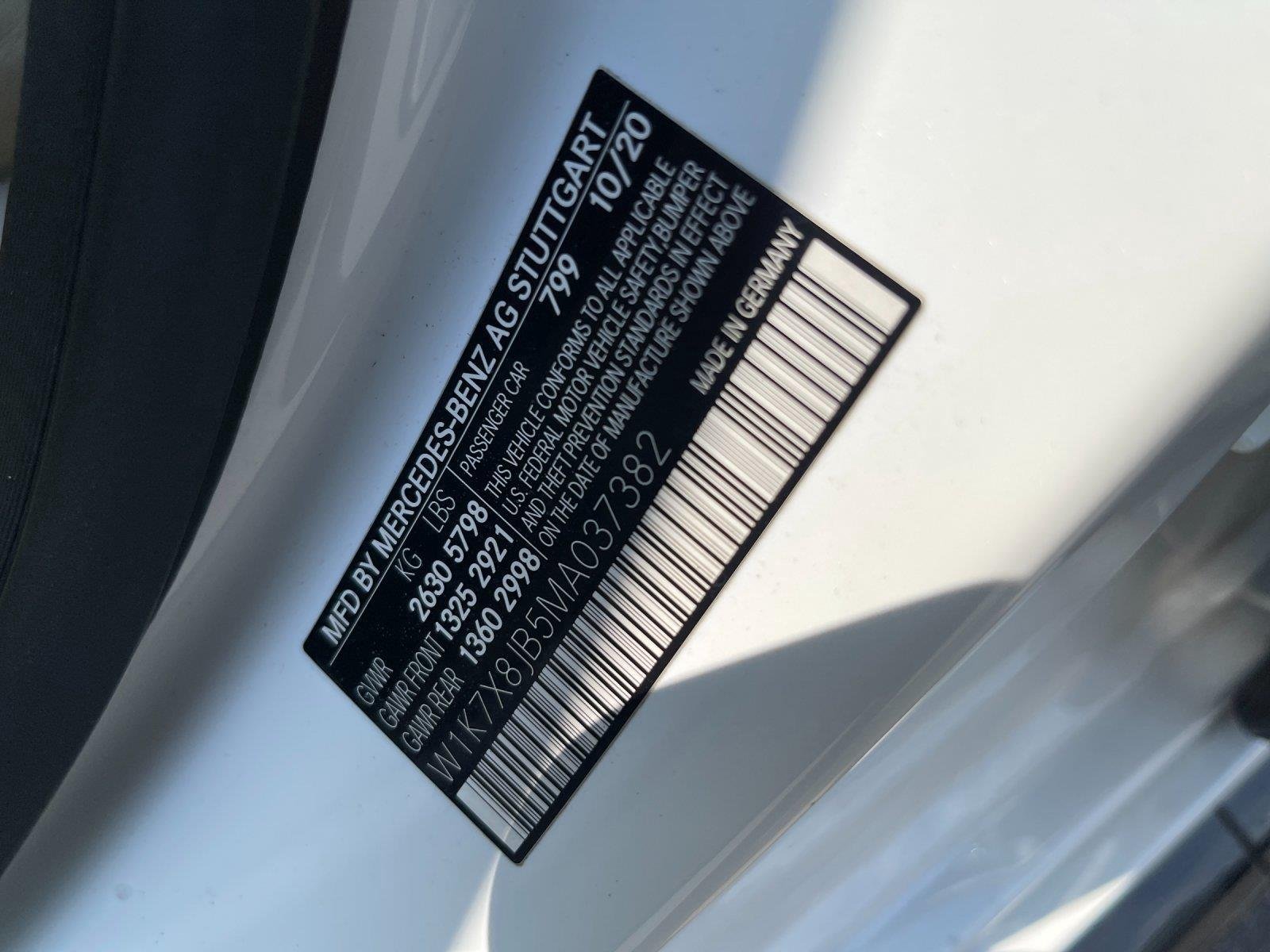 Used 2021 designo Diamond White Metallic Mercedes-Benz AMG® GT 63 image 12