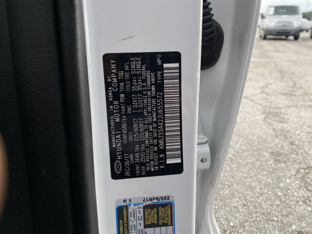 Used 2018 Dazzling White Hyundai SEL image 31