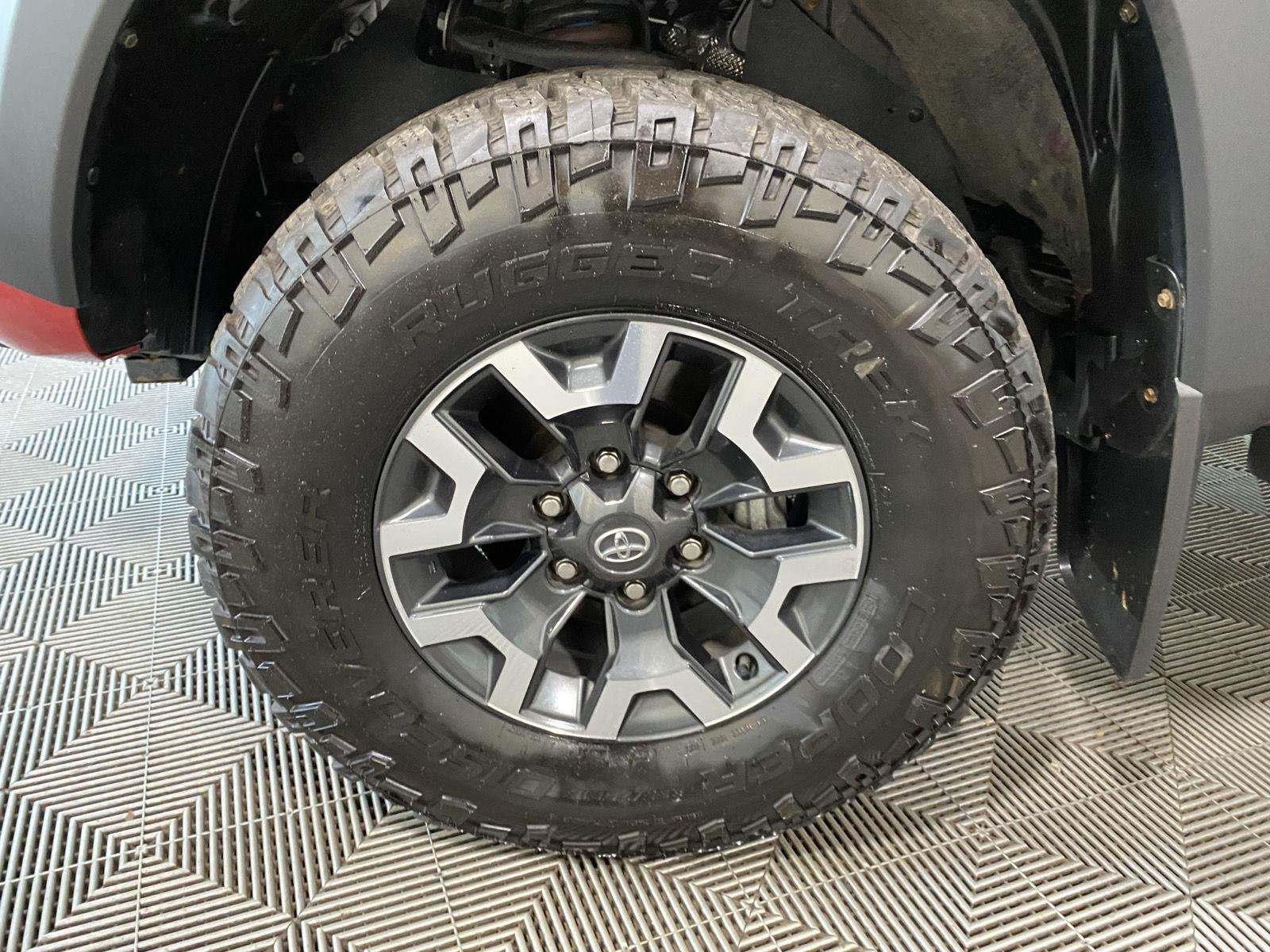 Used 2021 Barcelona Red Metallic Toyota TRD Off-Road image 10