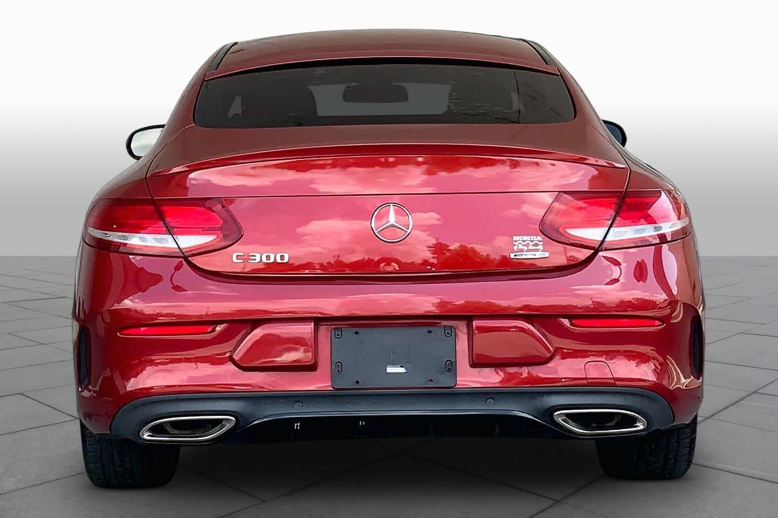 Used 2018 designo Cardinal Red Metallic Mercedes-Benz C 300 image 5