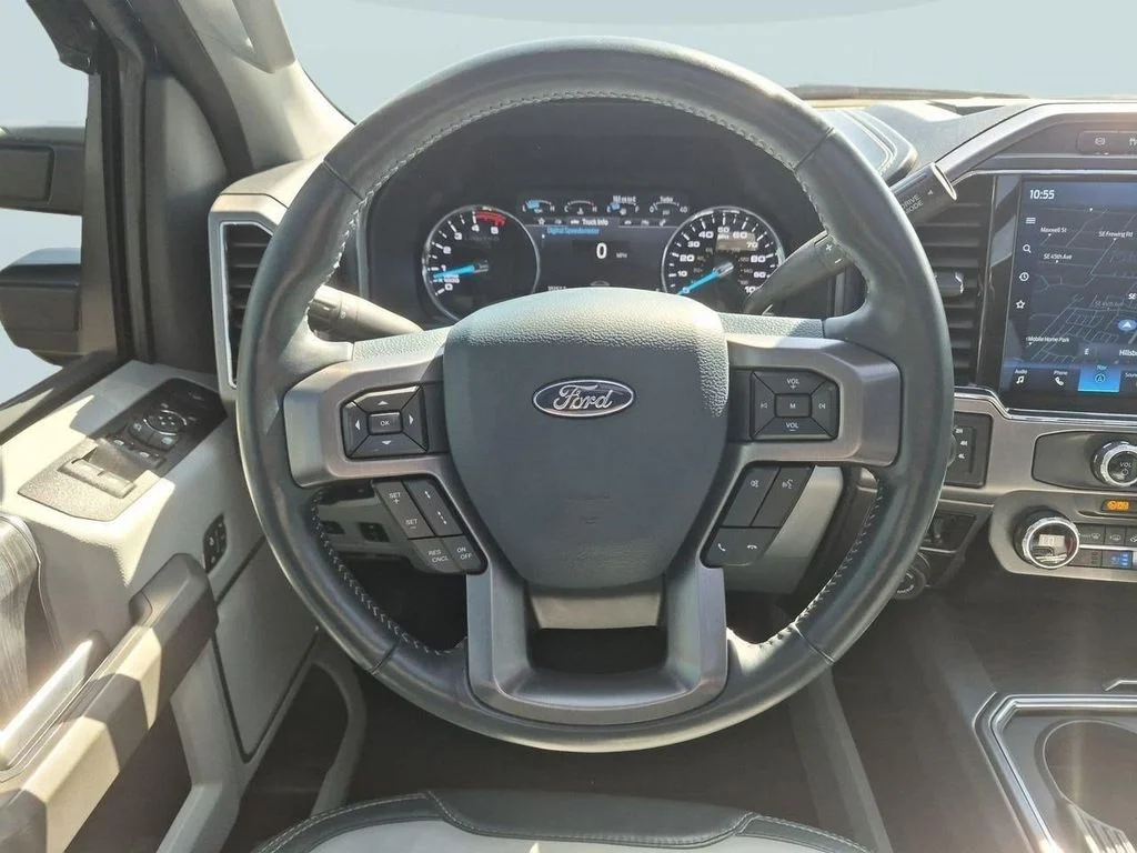 Used 2022 Blue Metallic Ford Limited image 14