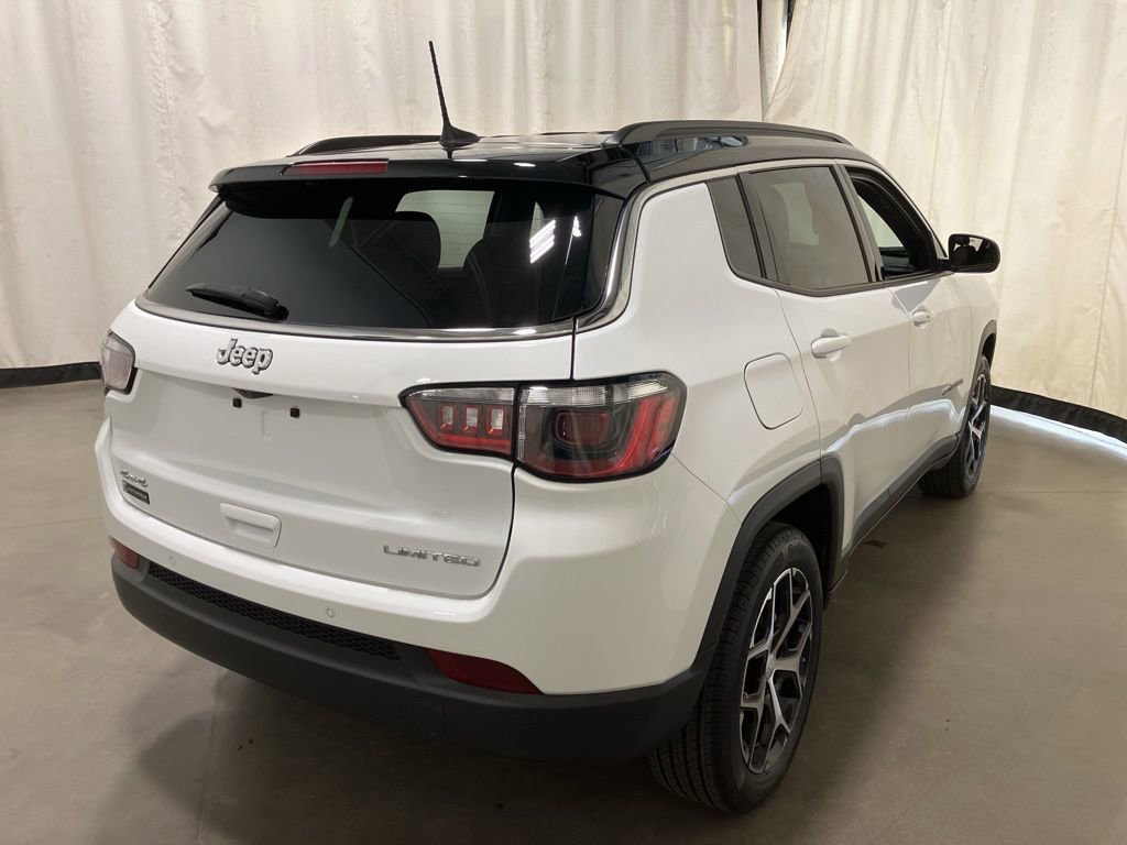 Used 2024 Bright White Clearcoat Jeep Limited image 24