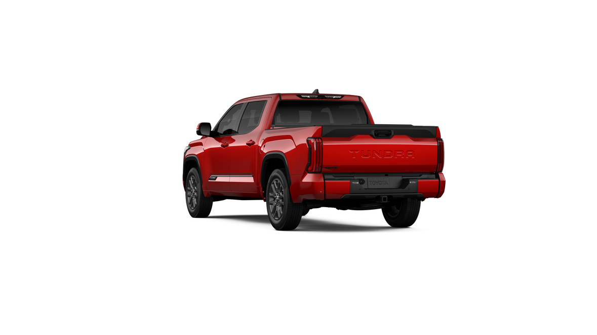 New 2026 Supersonic Red Toyota Platinum image 4