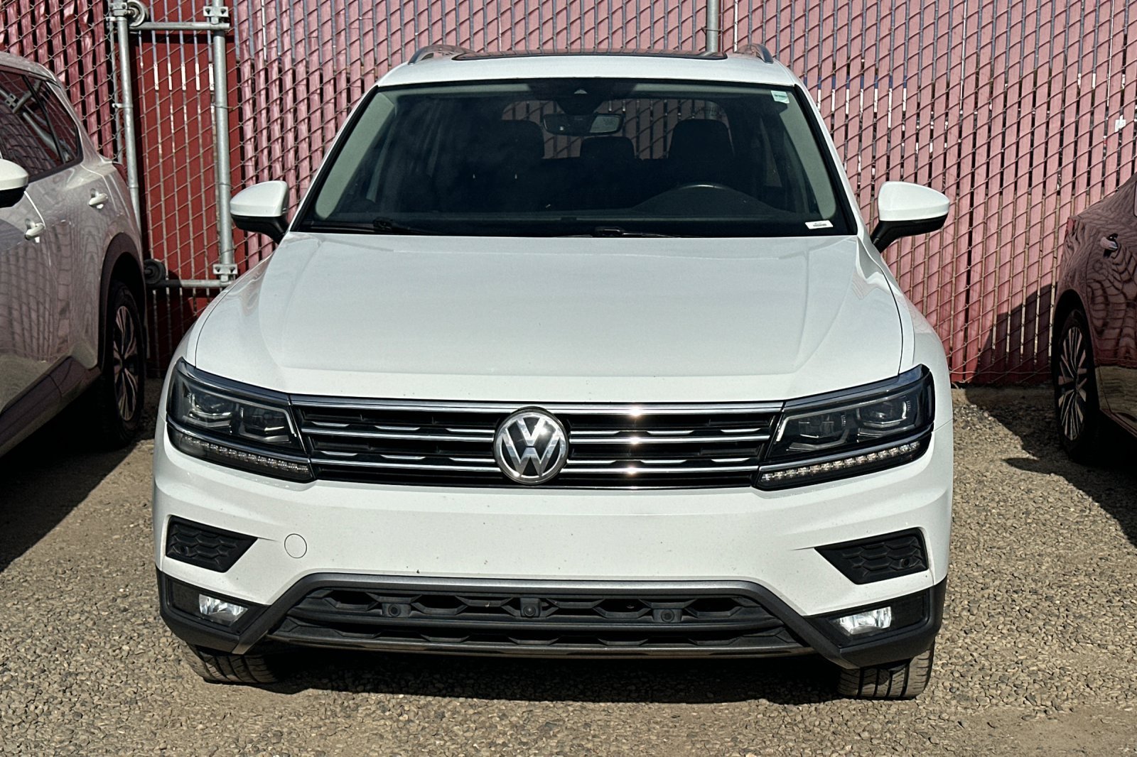 Used 2018 White Volkswagen SEL Premium image 3