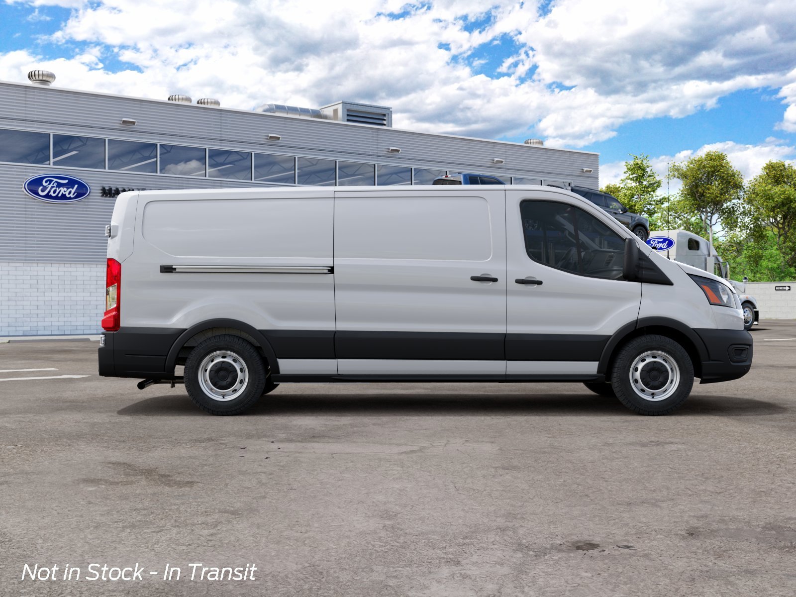 New 2027 Oxford White Ford Cargo Van image 5