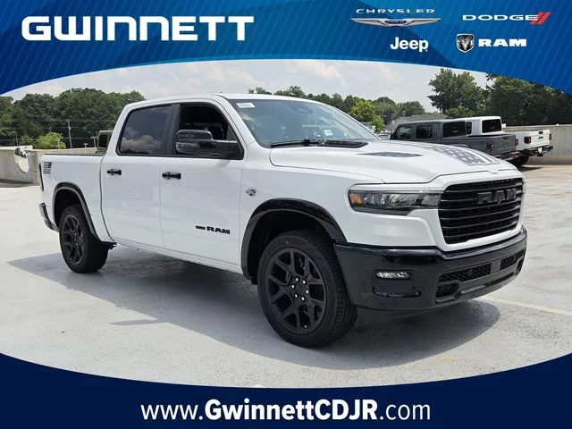 New 2026 Bright White Clear-Coat Exterior Paint RAM Laramie image 1