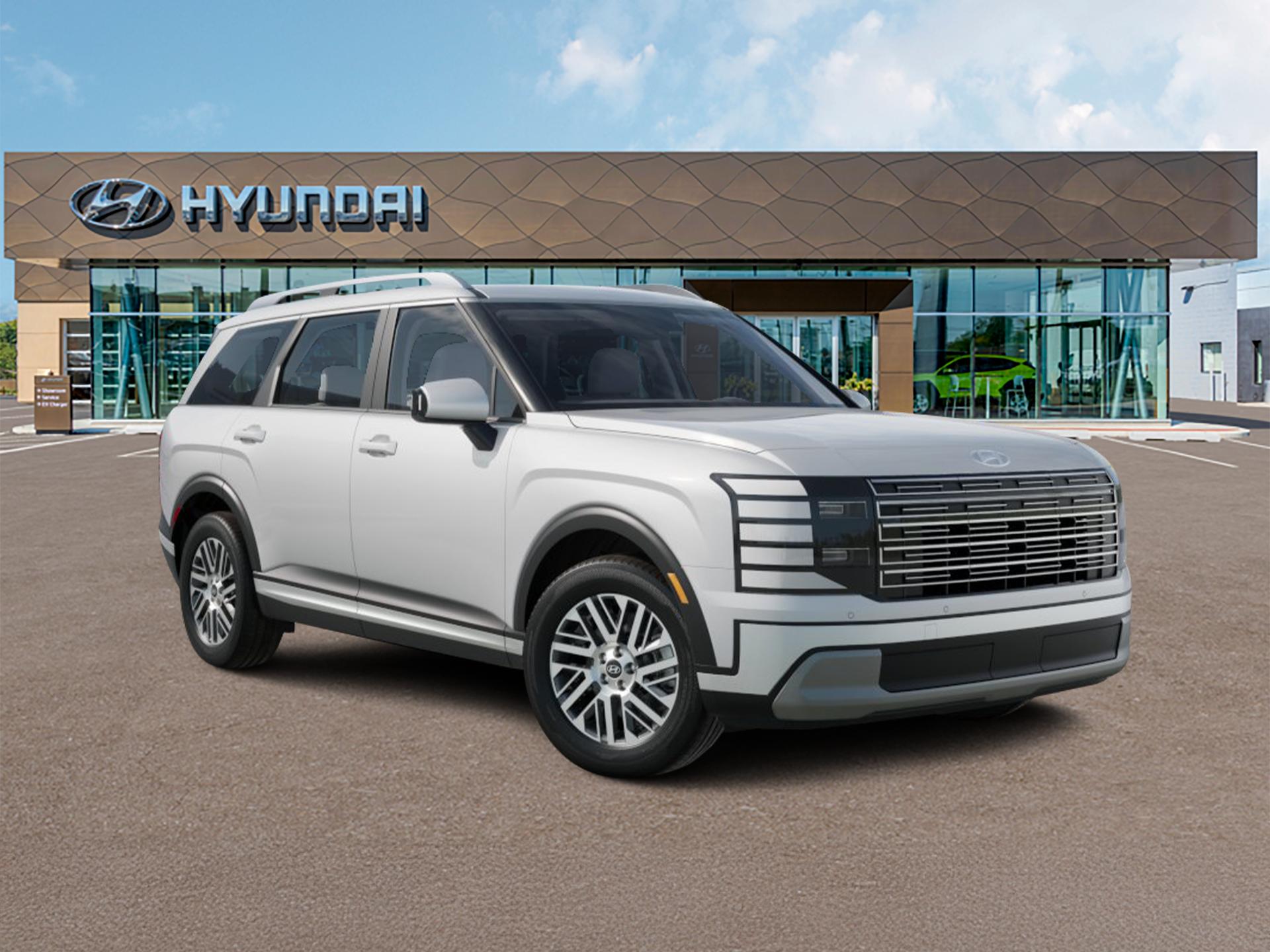 New 2026 White Hyundai SEL FWD image 7