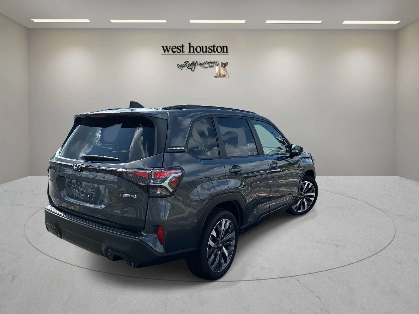 Certified Used 2025 Magnetite Gray Metallic Subaru Touring AWD image 5