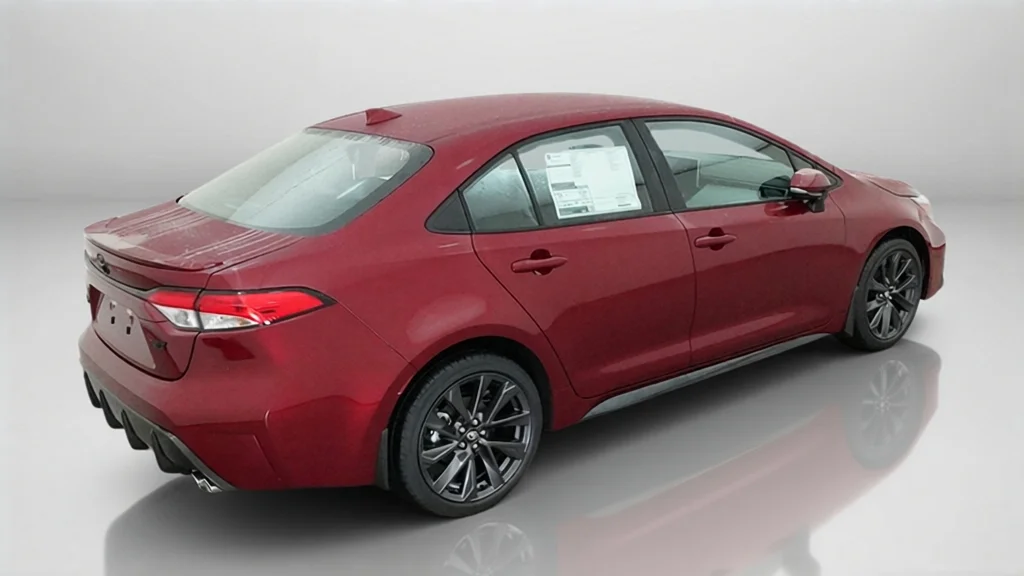 New 2027 Ruby Flare Pearl Toyota SE image 9
